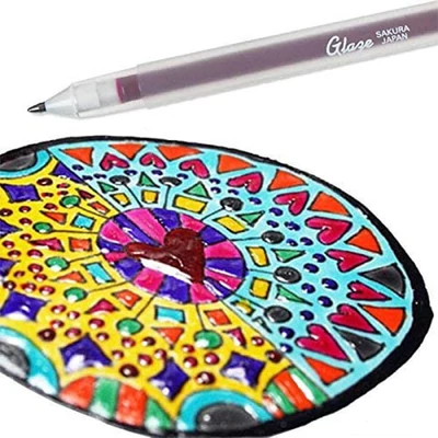 3D gélové pero Sakura Gelly Roll Glaze - v rôznych farbách