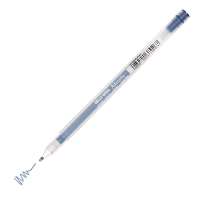 Gélové pero Sakura Gelly Roll Metallic - 543, blue black