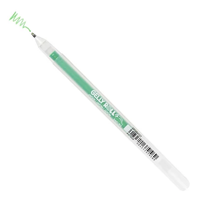 Gélové pero Sakura Gelly Roll Stardust - 727, lime sparkle