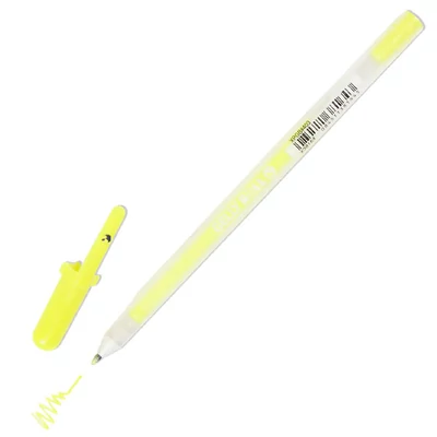 Gélové pero Sakura Gelly Roll Moonlight - 403, fluo yellow
