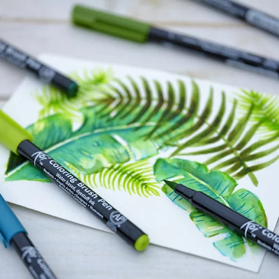Štetcové pero Sakura Koi Coloring Brush Pen - v rôznych farbách
