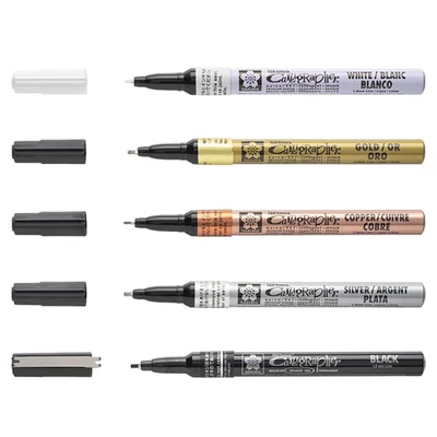 Kaligrafický lakový popisovač Sakura Pen-Touch Calligrapher, fine (1,8 mm) - v rôznych farbách