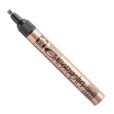 Kaligrafický lakový popisovač Sakura Pen-Touch Calligrapher, medium (5 mm) - copper