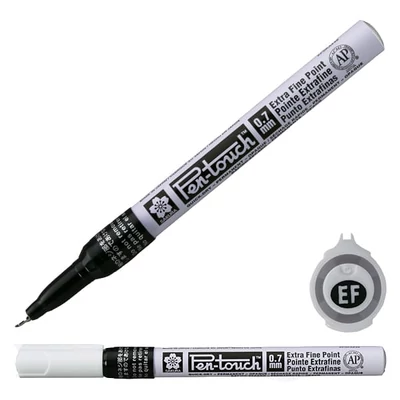 Lakový popisovač Sakura Pen-Touch, extra fine (0,7 mm) - black