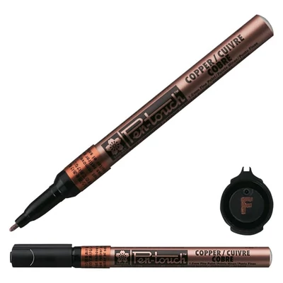 Lakový popisovač Sakura Pen-Touch, fine (1 mm) - copper