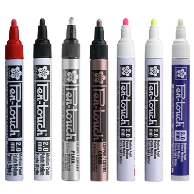 Lakový popisovač Sakura Pen-Touch, medium (2 mm) - v rôznych farbách