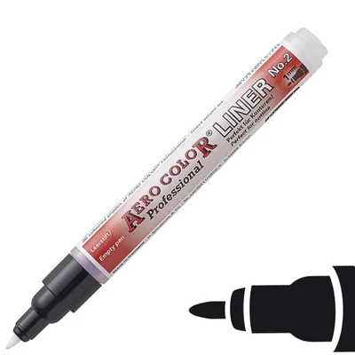 Naplniteľný popisovač Schmincke AERO COLOR Professional LINER - č. 2 (1 mm)