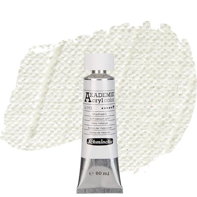 Akrylová farba Schmincke Akademie, 60 ml - 113, buff titanium light
