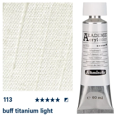 Schmincke Akademie akrilfesték, 60 ml - 113, mixing white