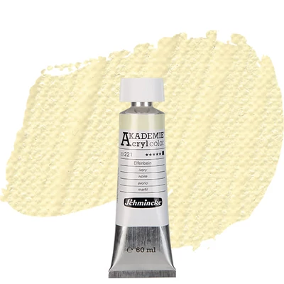 Akrylová farba Schmincke Akademie, 60 ml - 221, ivory