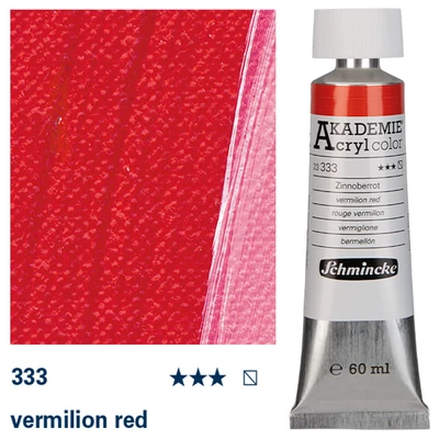 chmincke Akademie akrilfesték, 60 ml - 333, vermilion red