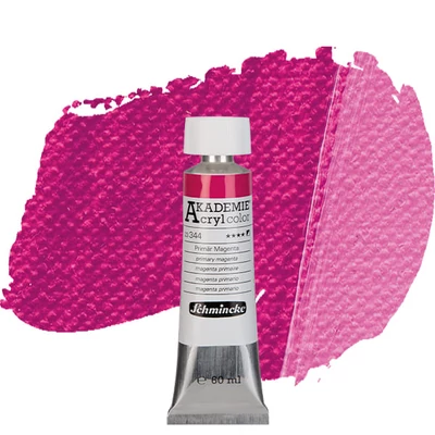 Akrylová farba Schmincke Akademie, 60 ml - 344, primary magenta