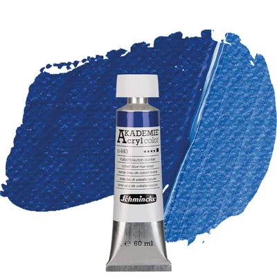 Akrylová farba Schmincke Akademie, 60 ml - 443, cobalt blue hue deep