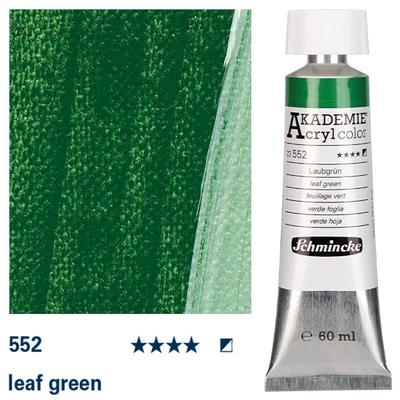 Schmincke Akademie akrilfesték, 60 ml - 552, leaf green