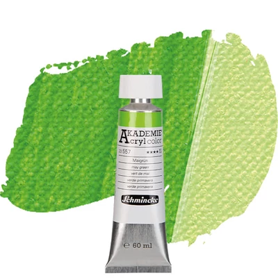 Akrylová farba Schmincke Akademie, 60 ml - 557, may green