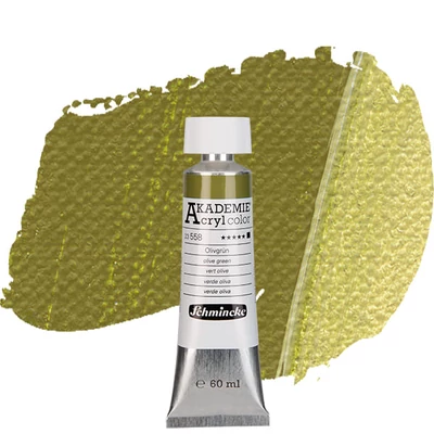 Akrylová farba Schmincke Akademie, 60 ml - 558, olive green