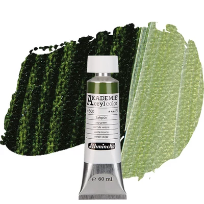 Akrylová farba Schmincke Akademie, 60 ml - 560, sap green