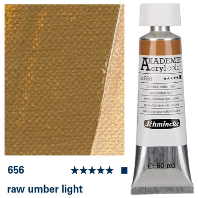Schmincke Akademie akrilfesték, 60 ml - 656, raw umber light