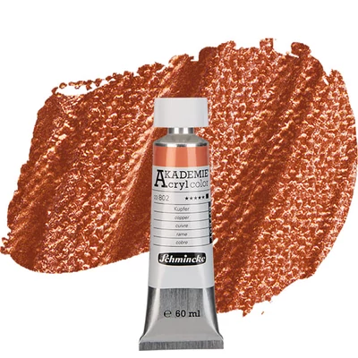 Akrylová farba Schmincke Akademie, 60 ml - 802, copper