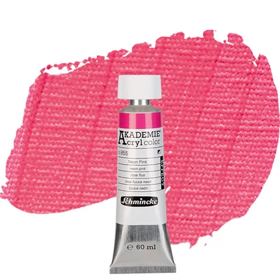 Akrylová farba Schmincke Akademie, 60 ml - 855, neon pink