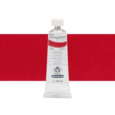 Farba na linoryt Schmincke Aqua Linoprint, 35 ml - 325, carmine red