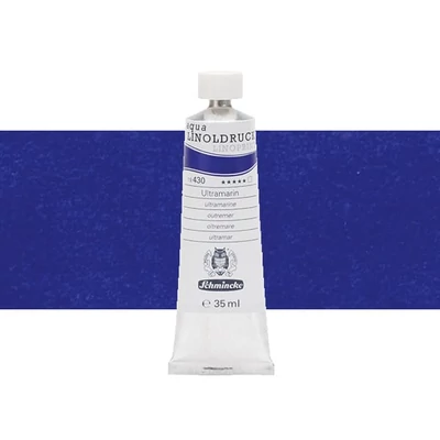 Farba na linoryt Schmincke Aqua Linoprint, 35 ml - 430, ultramarine