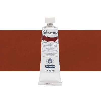 Farba na linoryt Schmincke Aqua Linoprint, 35 ml - 620, burnt sienna
