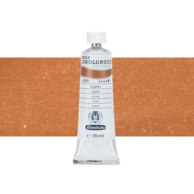 Farba na linoryt Schmincke Aqua Linoprint, 35 ml - 830, copper