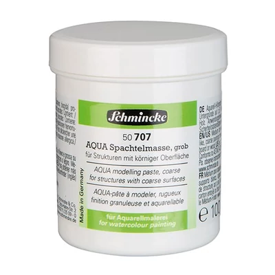 Modelovacia pasta pre akvarelové fraby Schmincke Aqua, 100 ml - hrubá