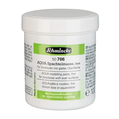 Modelovacia pasta pre akvarelové fraby Schmincke Aqua, 100 ml - jemná