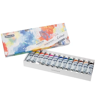 Sada akrylových farieb Schmincke College, 13x35 ml