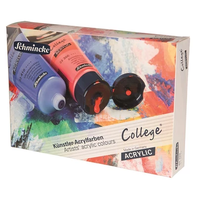Sada akrylových farieb Schmincke College, 5x75 ml