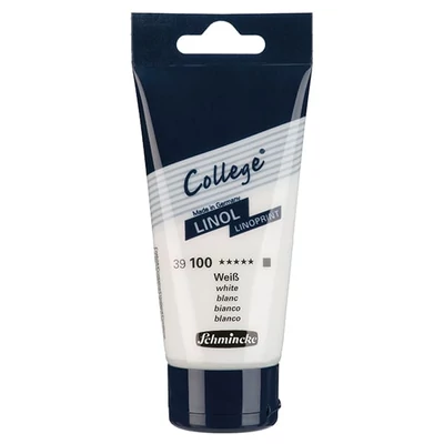 Farba na linoryt Schmincke College Linol, 75 ml - 100, white