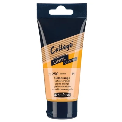 Farba na linoryt Schmincke College Linol, 75 ml - 250, yellow orange