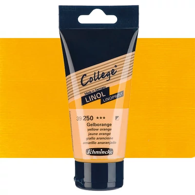Farba na linoryt Schmincke College Linol, 75 ml - 250, yellow orange