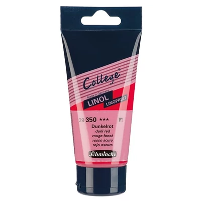 Farba na linoryt Schmincke College Linol, 75 ml - 350, dark red