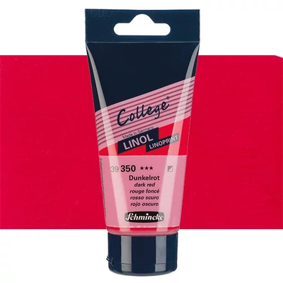 Farba na linoryt Schmincke College Linol, 75 ml - 350, dark red
