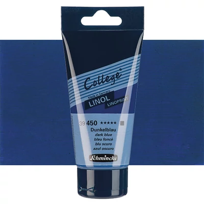 Farba na linoryt Schmincke College Linol, 75 ml - 450, dark blue