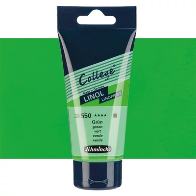 Farba na linoryt Schmincke College Linol, 75 ml - 550, green
