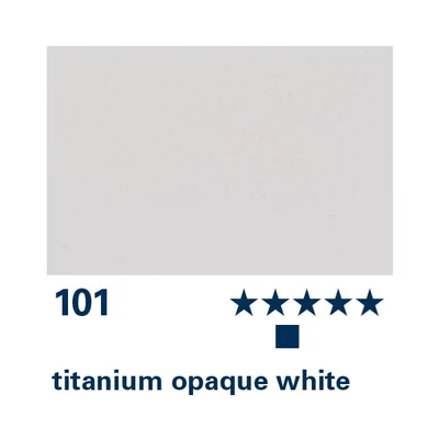Akvarelová farba v tube Schmincke Horadam, 15 ml - 101, titanium opaque white