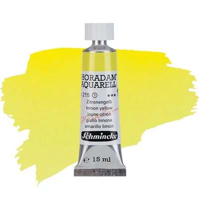 Akvarelová farba v tube Schmincke Horadam, 15 ml - 215, lemon yellow