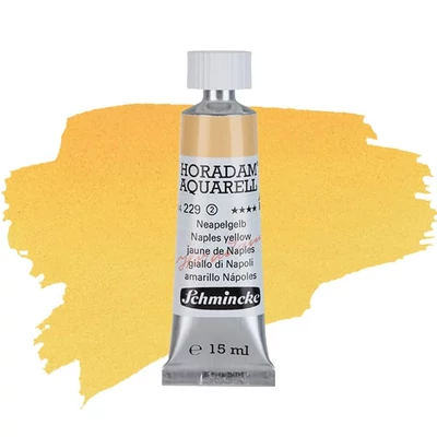 Akvarelová farba v tube Schmincke Horadam, 15 ml - 229, naples yellow