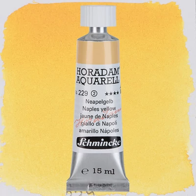 Akvarelová farba v tube Schmincke Horadam, 15 ml - 229, naples yellow