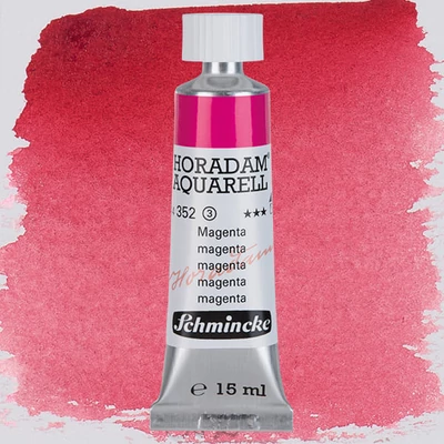 Akvarelová farba v tube Schmincke Horadam, 15 ml - 352, magenta