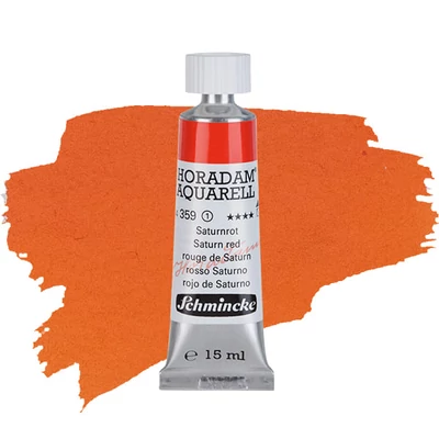 Akvarelová farba v tube Schmincke Horadam, 15 ml - 359, saturn red