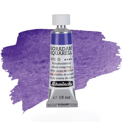 Akvarelová farba v tube Schmincke Horadam, 15 ml - 473, cobalt violet hue, granulačná