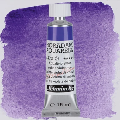 Akvarelová farba v tube Schmincke Horadam, 15 ml - 473, cobalt violet hue, granulačná