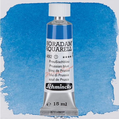 Akvarelová farba v tube Schmincke Horadam, 15 ml - 492, prussian blue