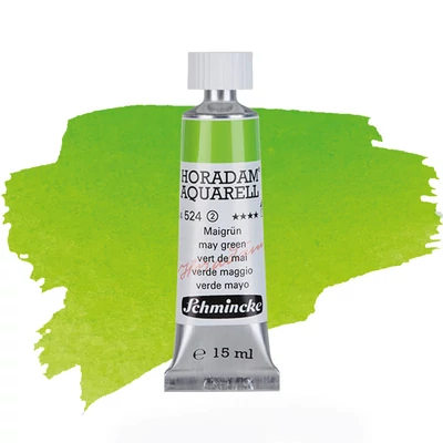 Akvarelová farba v tube Schmincke Horadam, 15 ml - 524, may green