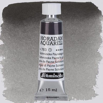 Akvarelová farba v tube Schmincke Horadam, 15 ml - 783, schmincke payne's grey